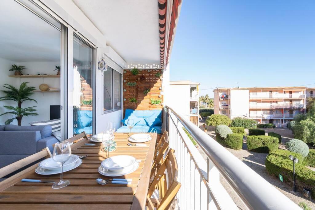 Privilegiado-Tarragona-50Mplaya-Wifi-Pool-Relax8 エクステリア 写真