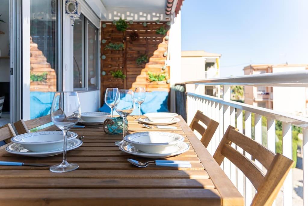 Privilegiado-Tarragona-50Mplaya-Wifi-Pool-Relax8 エクステリア 写真
